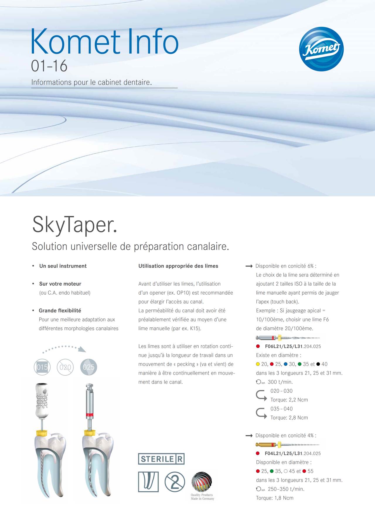 komet-diao-info-2016-01-skytaper-f04-f06-endodontie-heft image 1