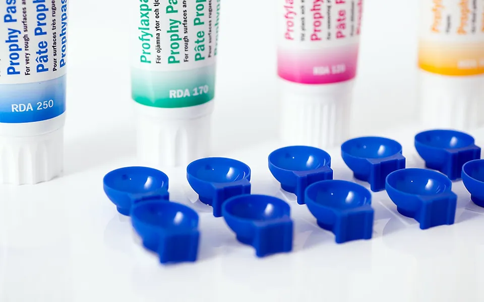 luxator-preventive-fixydap-prophylaxebecher-einweg-selbstklebend image 1