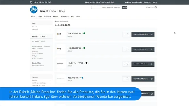 komet-diao-video-onlineshop-tutorial-meine-produkte image 1