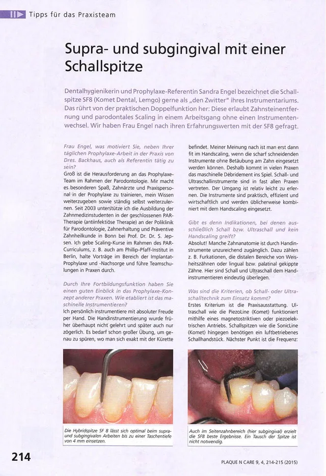komet-sonicline-fachbericht-schallspitze-prophylaxe-supra image 1