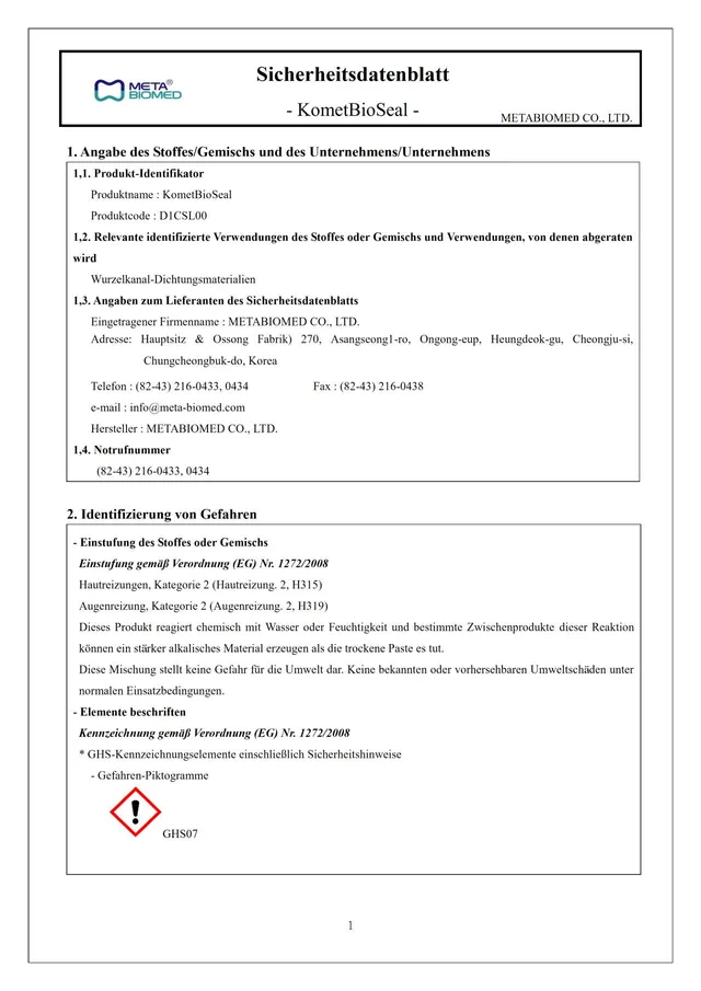 komet-bioseal-sicherheitsdatenblatt-sealer-wurzelkanal image 1