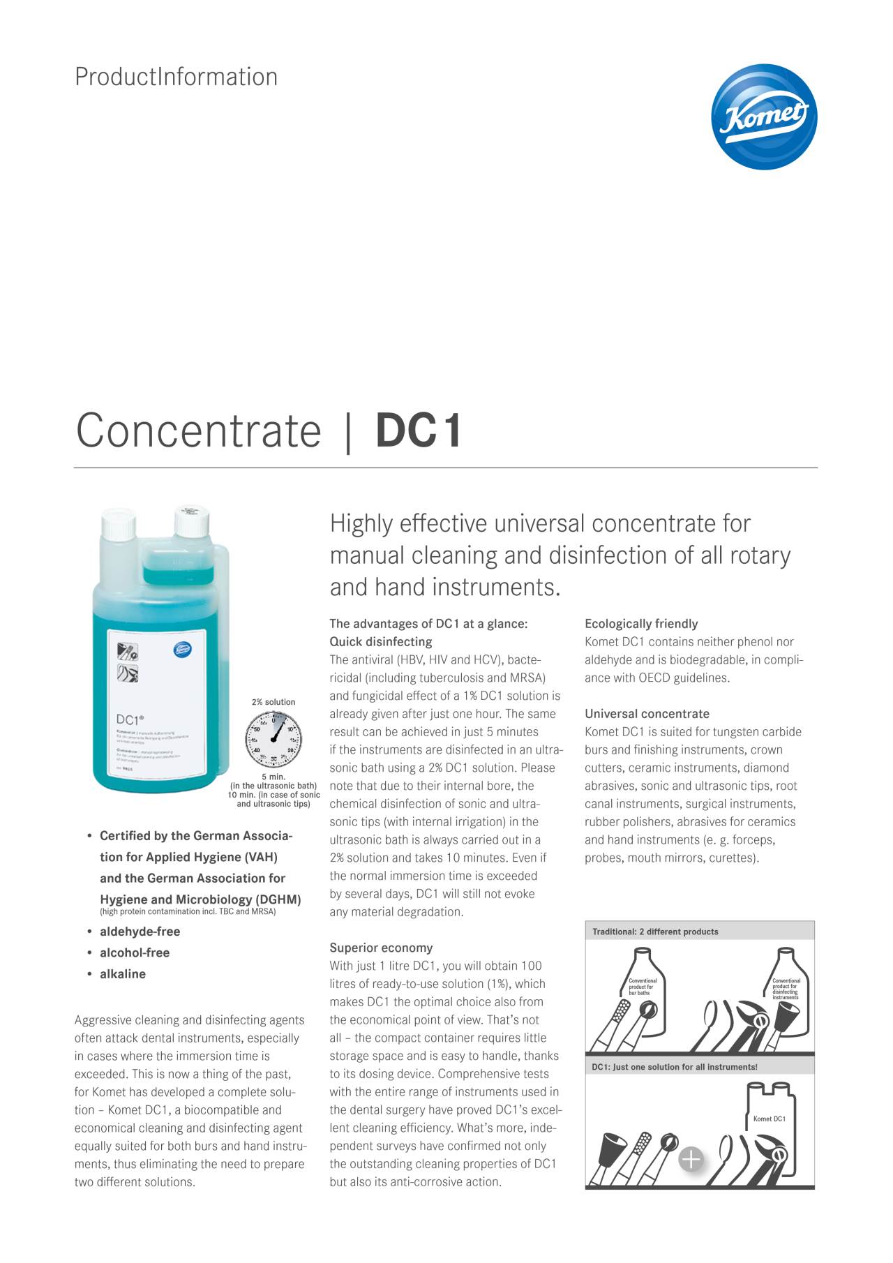 komet-dental-dc1-konzentrat-reinigung-desinfektion image 1